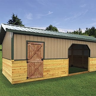 Deluxe Horse & Tack Barn