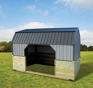 Lofted Horse Barn