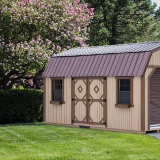 Lofted Garden Shed
